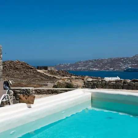 Villa Gorgeous W Ocean Views And Shared Pools Ornos (Mykonos)